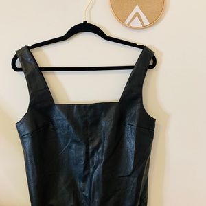 NWT Urban Outfitters Faux Leather Dress
